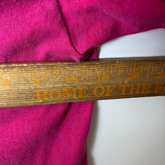 Vintage 80s Myrtle Beach Mickey Mouse T Shirt Pink Medium M USA Cartoon Solid - Picture 7 of 14